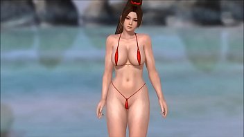 Mai Shiranui in a Micro Bikini DOAX3