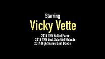 Stacked Hotties Vicky Vette and Nikki Benz enjoy a nice afternoon of licking and fingering their juicy wet cunts to orgasm in this big boobed lesbian fuck show! Full Video & More @VickyAtHome.com!